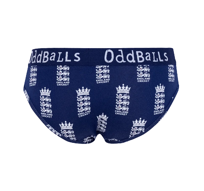 England Cricket BLUE - Ladies Briefs