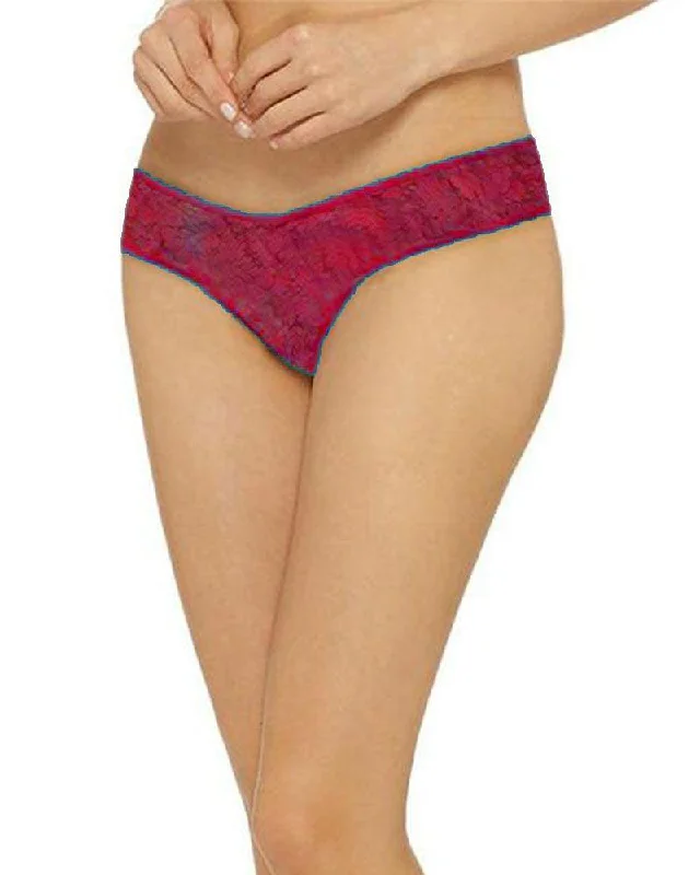 Net Sexy Panty Thong - Red