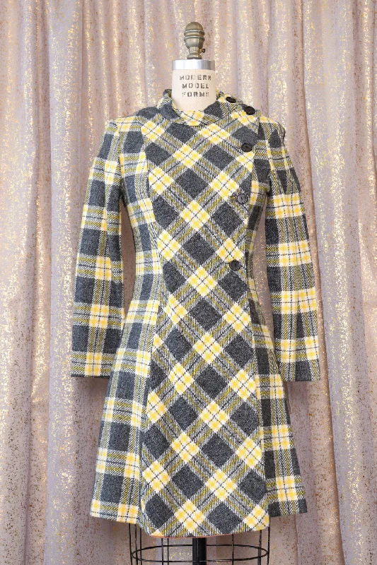 Polk Street Plaid Dress S