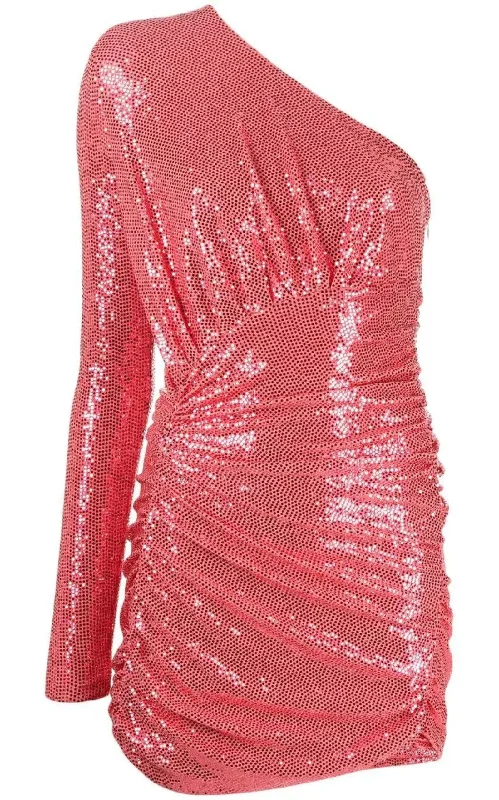 Sequin-embellished Mini Dress