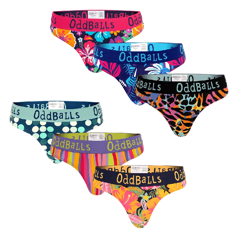 Summer Bundle - Ladies Thong 6 Pack Bundle