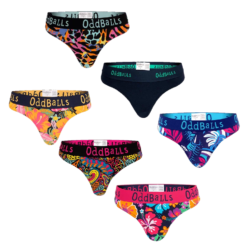 Summertime Bundle - Ladies Thong 6 Pack Bundle