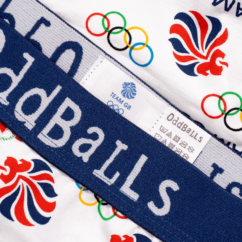 Team GB - White - Ladies Briefs