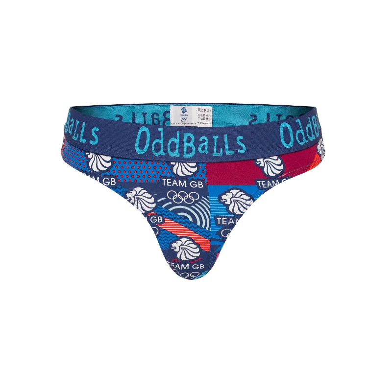 Team GB - Navy - Ladies Thong