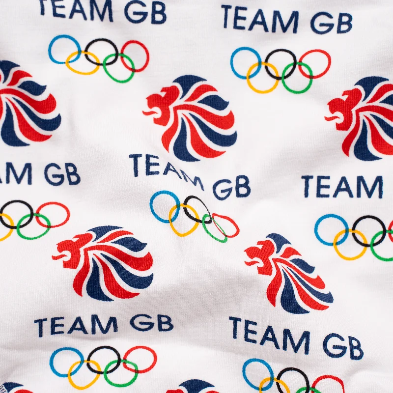 Team GB - White - Ladies Thong