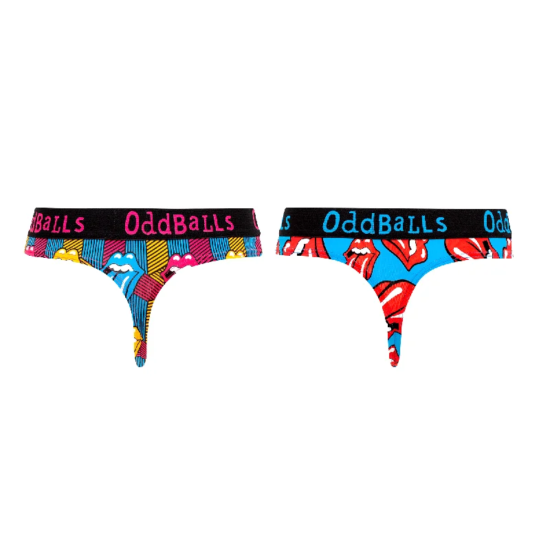 The Rolling Stones Bundle - Ladies Thong 2 Pack Bundle