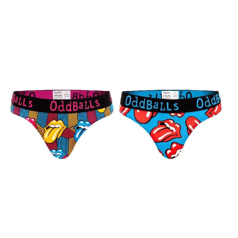 The Rolling Stones Bundle - Ladies Thong 2 Pack Bundle