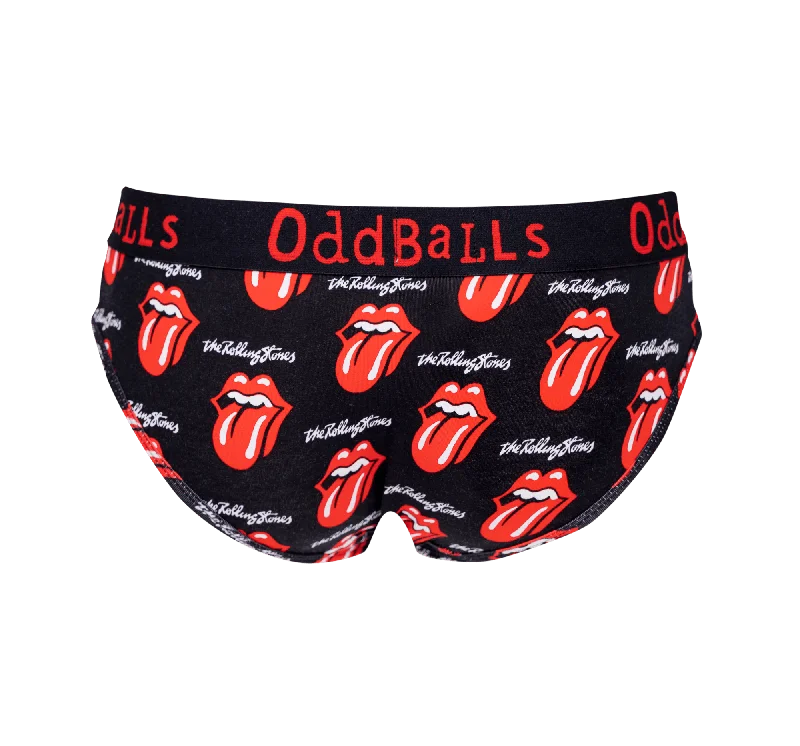 The Rolling Stones - Black - Ladies Briefs