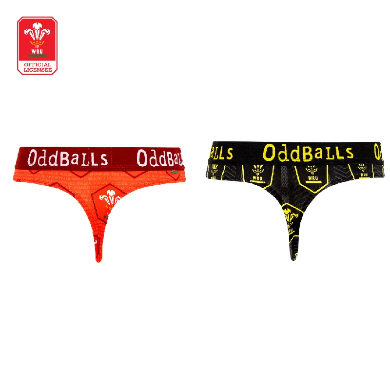 Welsh Rugby Union - Home & Alternate - Ladies Thong Bundle