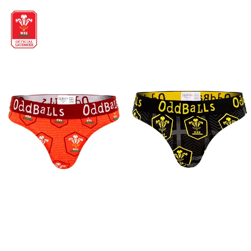 Welsh Rugby Union - Home & Alternate - Ladies Thong Bundle